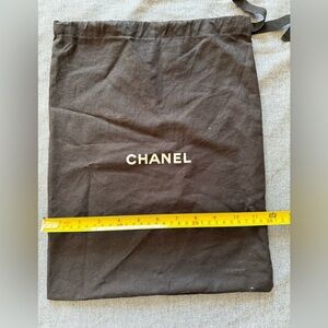 Chanel dust bag - black